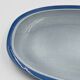 Set of two Boch blue dishes