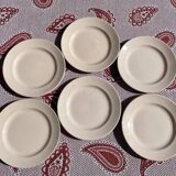 Powder pink plates St-Amand