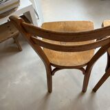 Lot de 2 chaises en bois