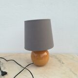Wooden ball lamp