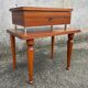 Small varnished wood nightstand, 1950s.