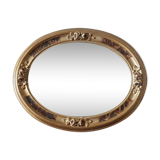 Former miroir bois - golden stuc 1920/1930