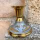 Golden brass candlestick