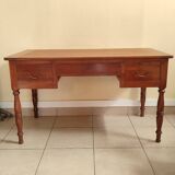 Desk in solid cherry wood