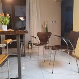 Vintage Model 3207 Chair by Arne Jacobsen for Fritz Hansen, 1990