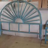 Set of headboard and two bedside tables