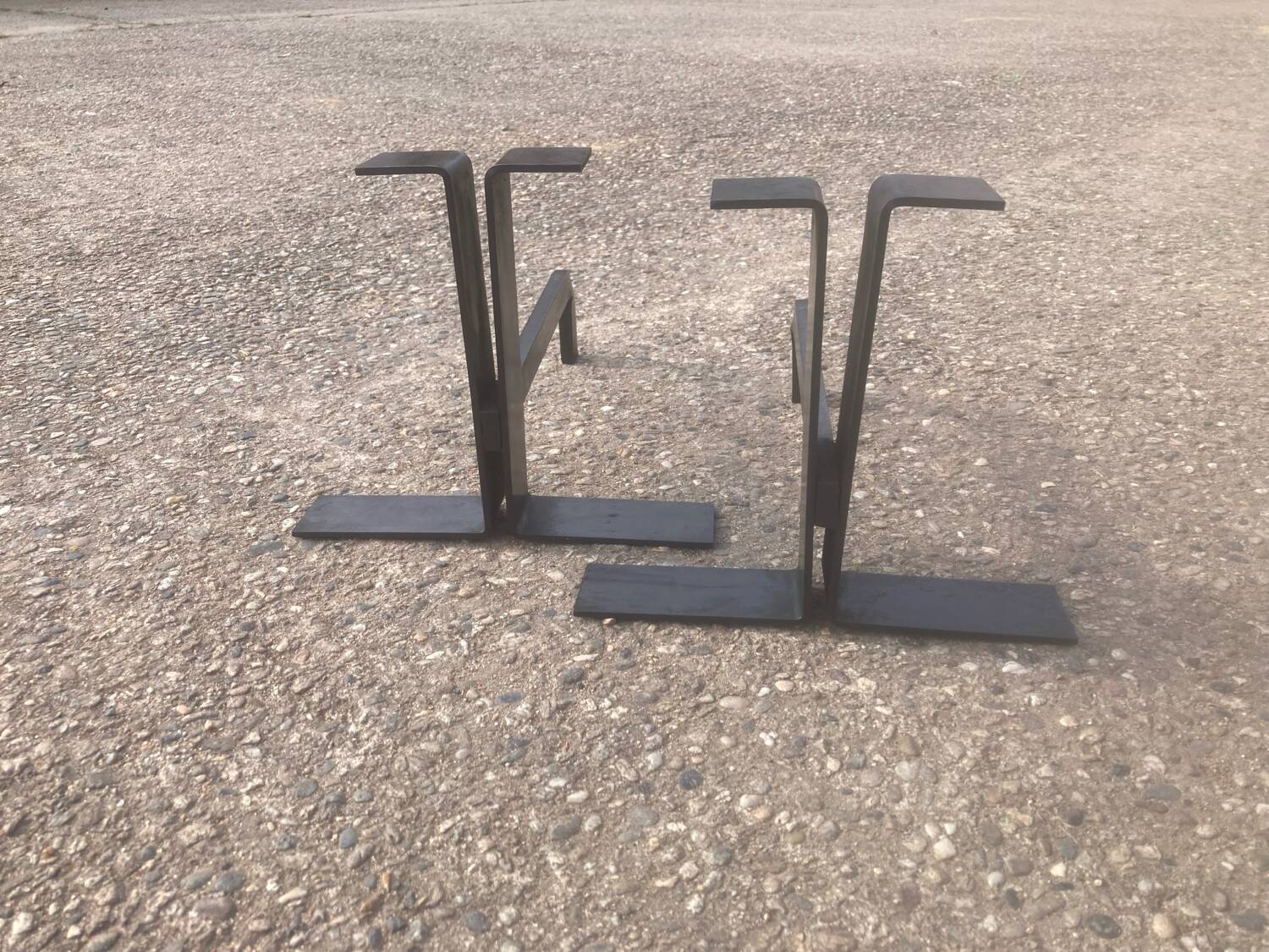 Pair of 70s andirons