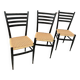 Set of 3 Spinetto Chiavari chairs from the 50s