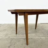 Small Coffee Table 50s – Geometric Marquetry & Compass Legs