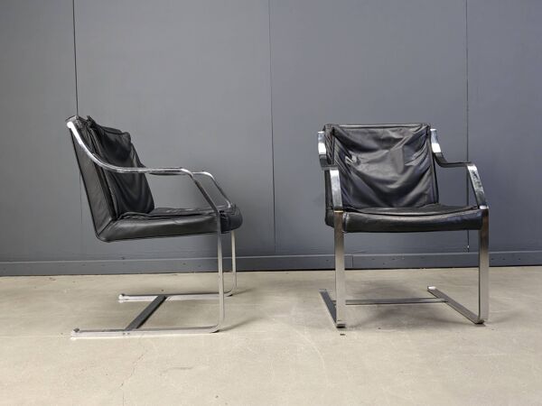Ensemble de 6 fauteuils Rudolf Glatzel pour Knoll Art Collection, années 1980