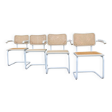 Set of 4 B32 chairs by Marcel Breuer