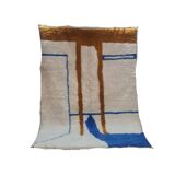 Handmade wool Berber rug 250 x 150 cm