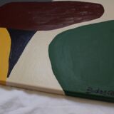 Green paint square format
