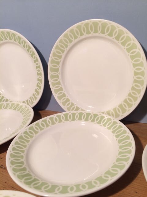 Suite of 12 plates Les Salins