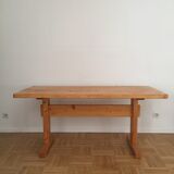 Charlotte Perriand's dining table for "Les Arcs".