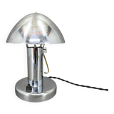 Bauhaus Chrome Adjustable Table Lamp, 1930s Czechoslovakia