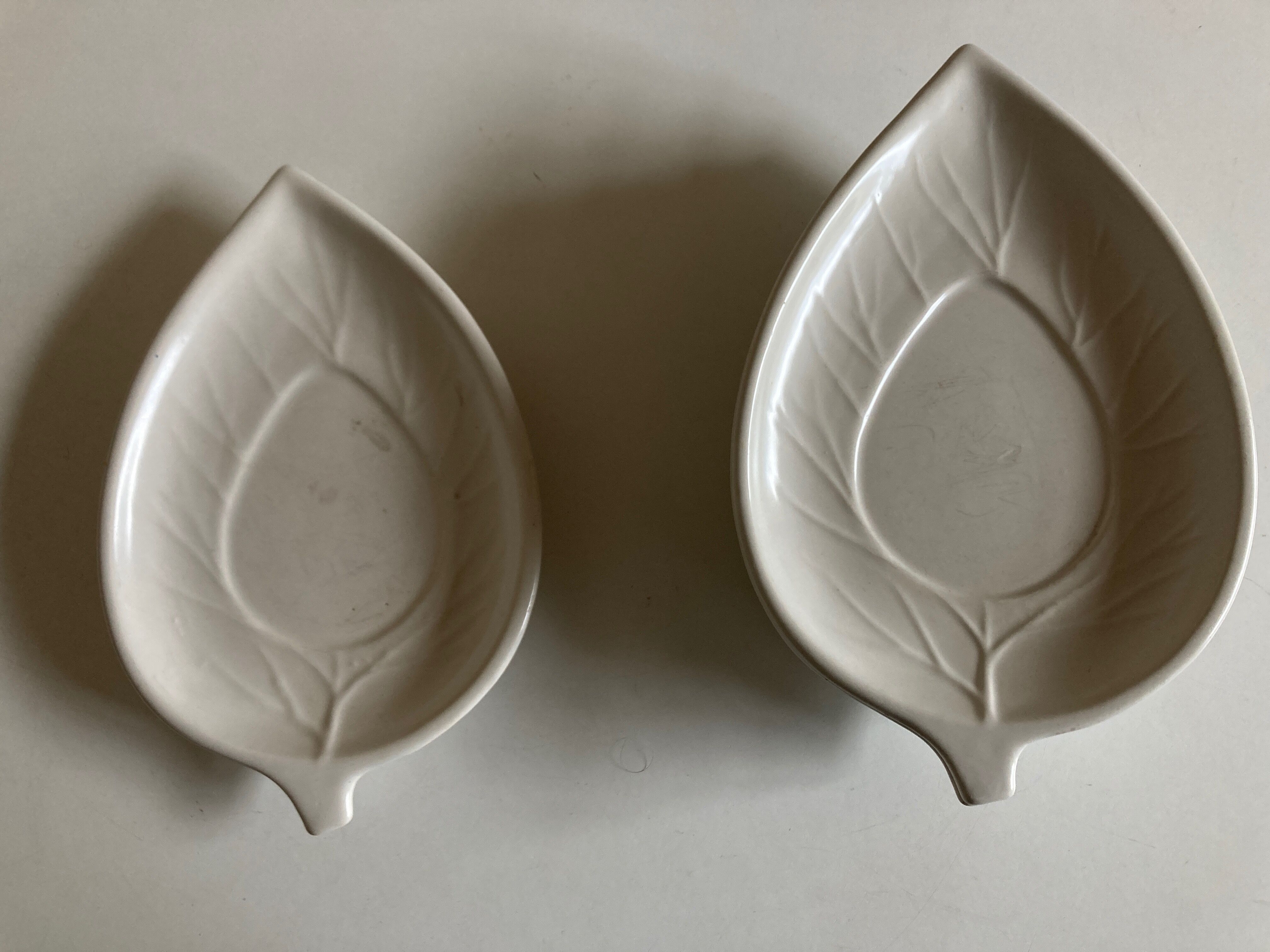 Set of 6 plates Ceramiche Bitossi sheets 1970 Italian work