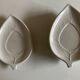 Set of 6 plates Ceramiche Bitossi sheets 1970 Italian work