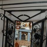 Portemanteau Art Déco en fer forgé