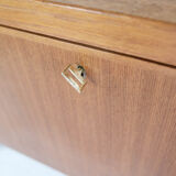 Desk in teak designed by Omann Junior from the 1960s