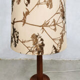 Vintage Danish design table lamp teak ‘Nature’
