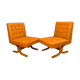 A pair of armchairs by ludvik volak, drevopodnik holesov, czechoslovakia, 1960s