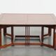 Grande table basse carrée Art Déco