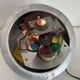 Rare French fibre optic lamp "La Sphérique" from the 1970s Space Age.