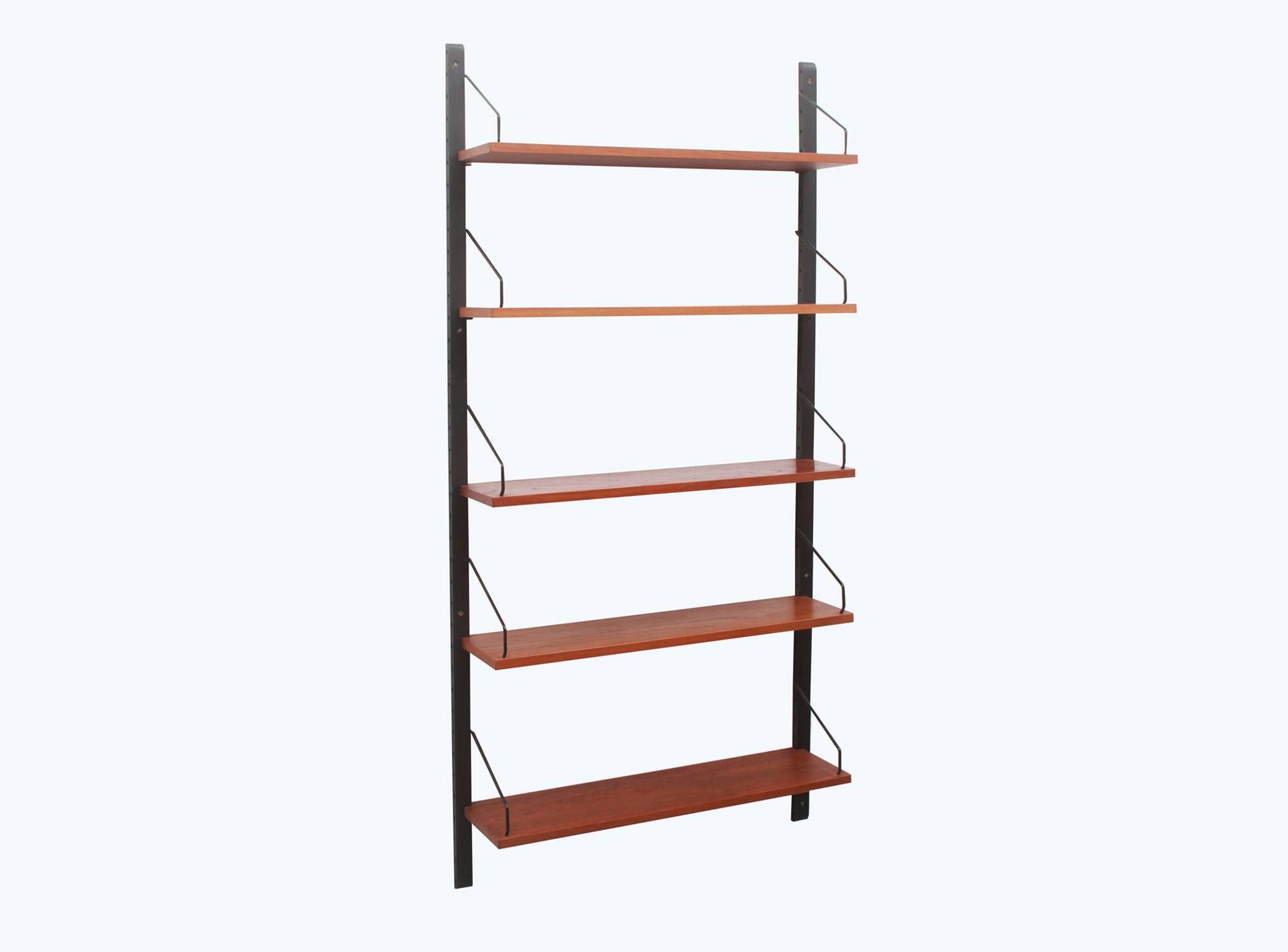 1960s wall unit in teak, Poul Cadovius