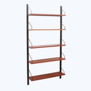1960s wall unit in teak, Poul Cadovius