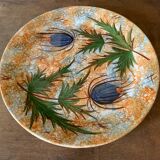 Large round dish Vallauris