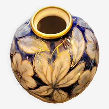 Camille Tharaud enamelled Limoges porcelain vase