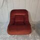 Velvet armchair