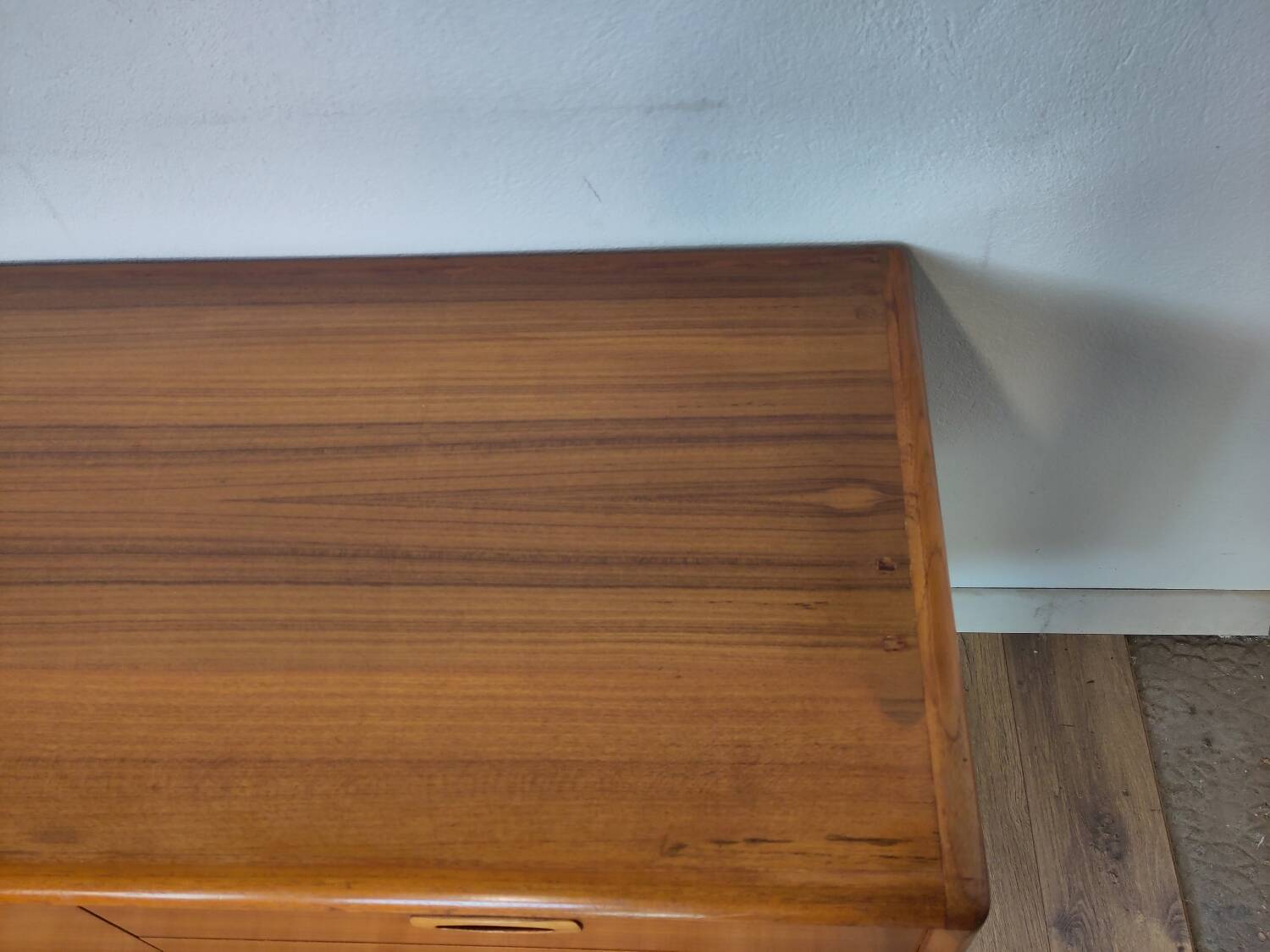 Scandinavian teak and metal sideboard