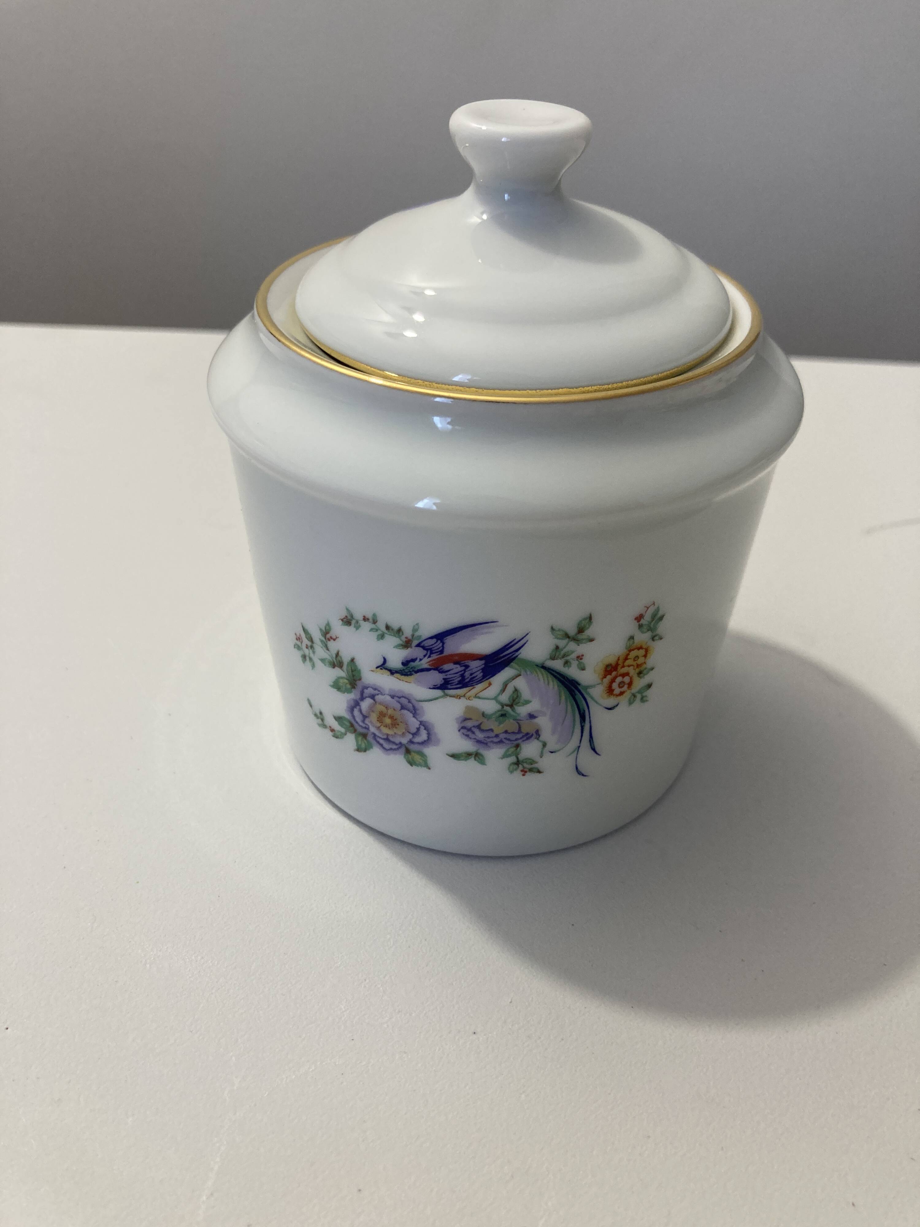 Limoges porcelain service paradise bird