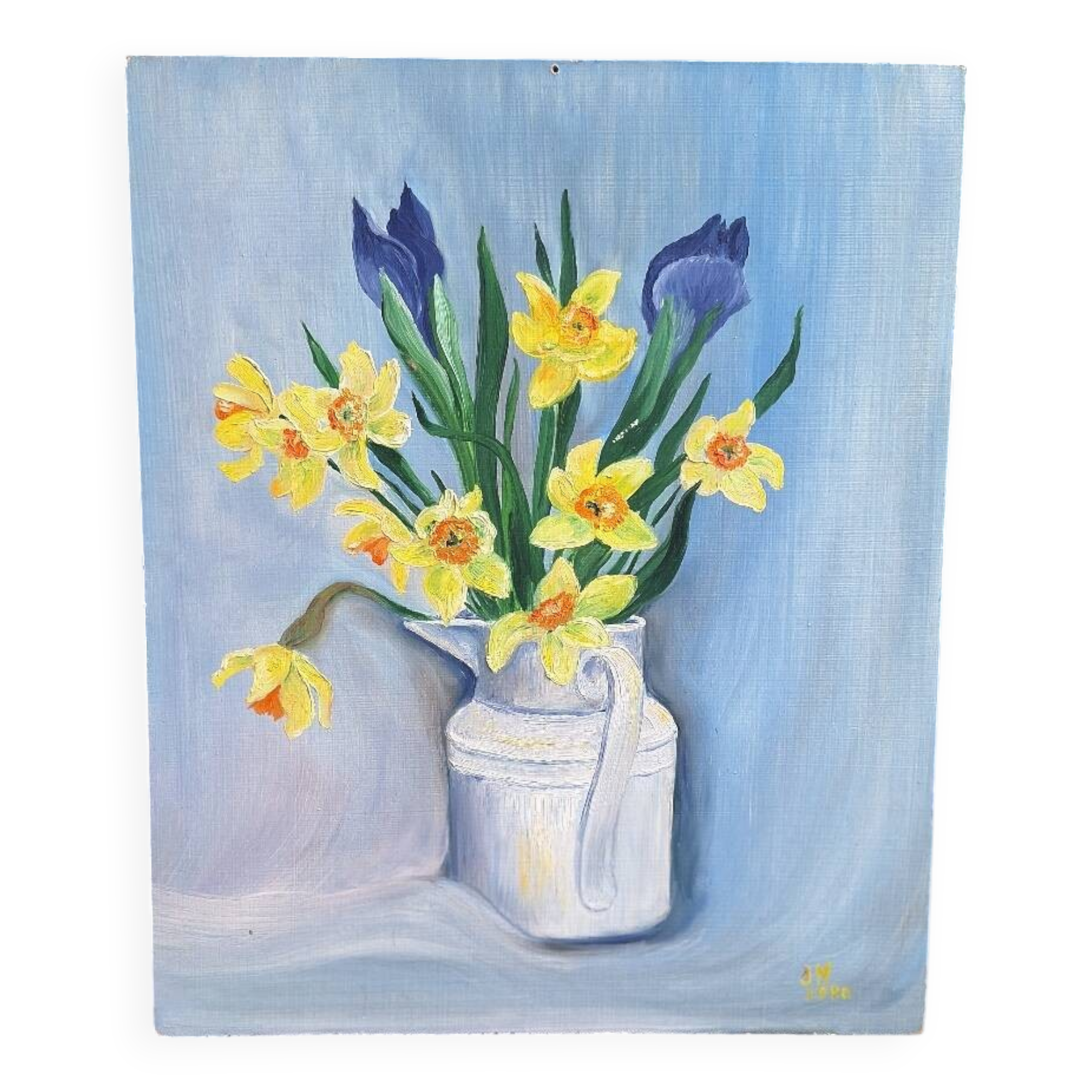 Still life bouquet of daffodils