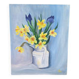 Still life bouquet of daffodils
