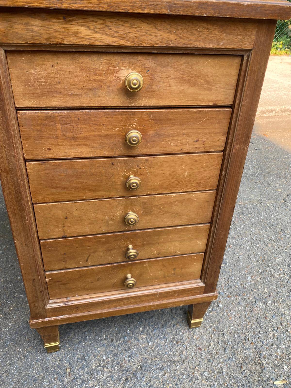 Louis XVI style typewriter desk from the mid-20th century.