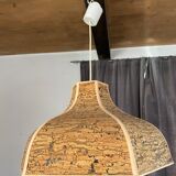 Hanging lamp in cork 80
