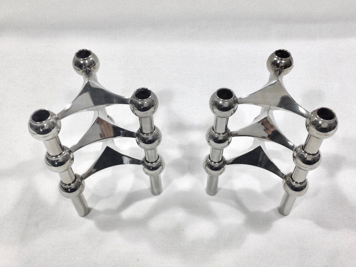 Hans Nagel And Werner Stoff - 6 Stackable Candle holdersflag