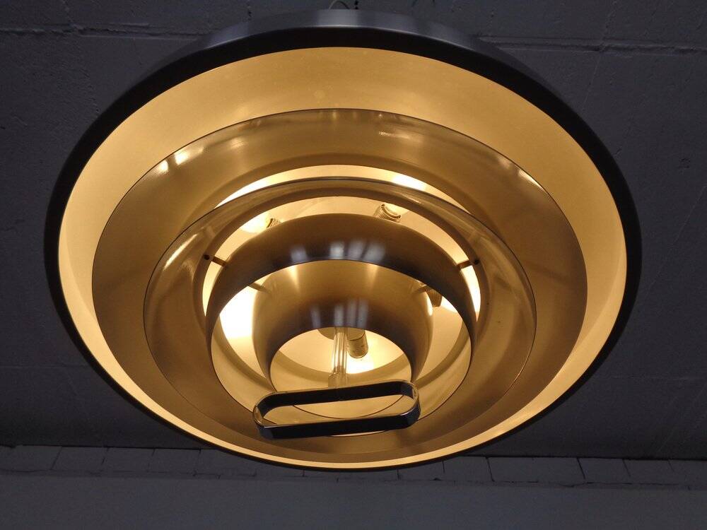 Large Danish Adjustable Ceiling Lamp, 1960s