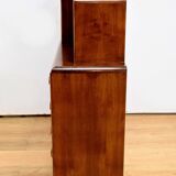 Meuble Vitré Rurka en Ronce de Noyer, Art Déco – 1940