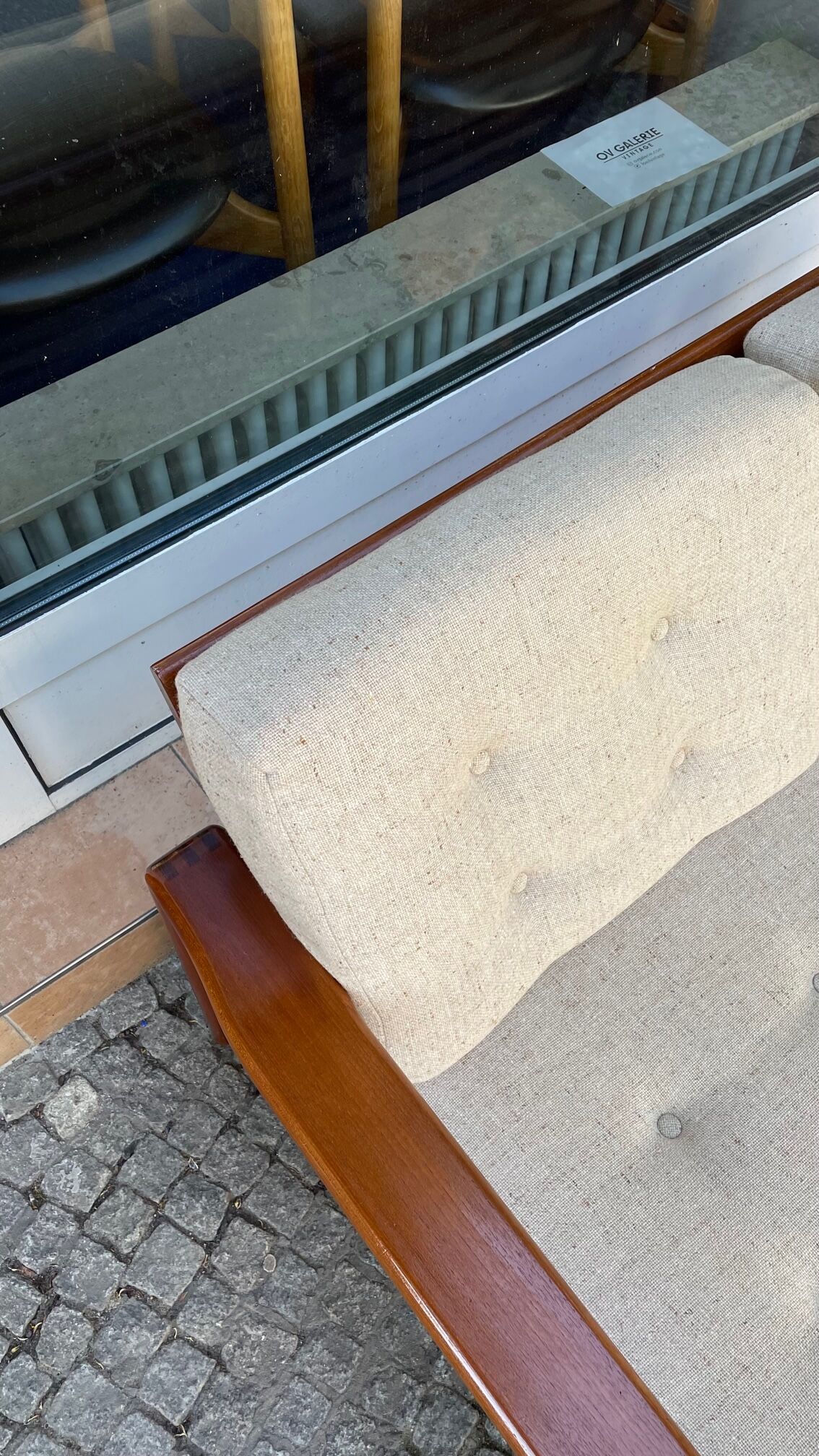 Scandinavian teak sofa from the 60s 70s vintage Danish design