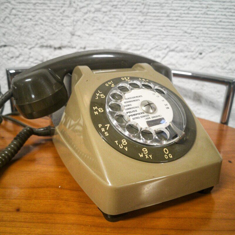 Vintage dial phone