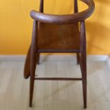 Danish Children's High Chair by Nanna Ditzel for Kold Savvaerk, 1950s