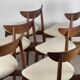 Lot de 6 chaises en Teck par Harry Østergaard Model 58
