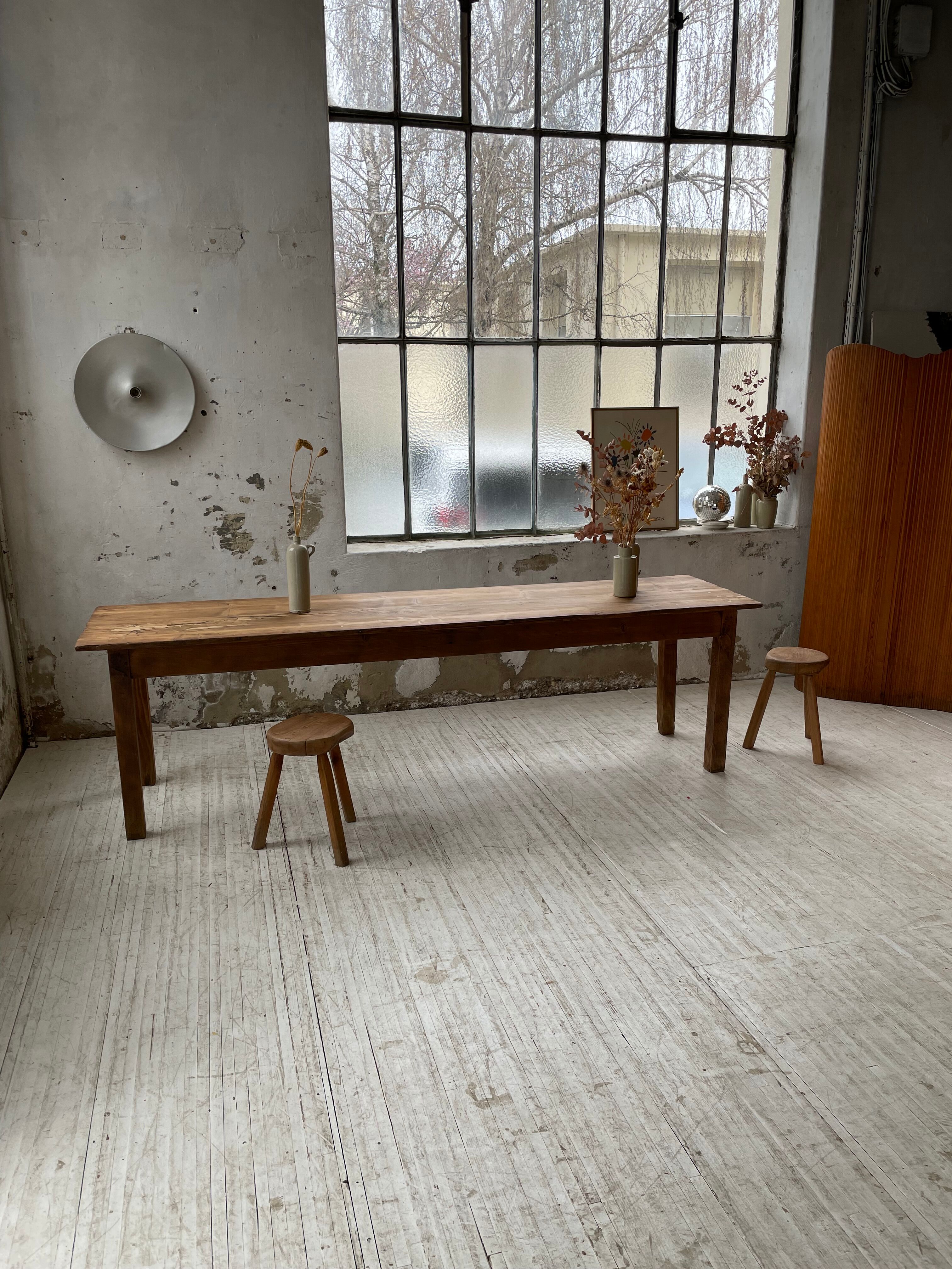 Pine farm table XL 260cm