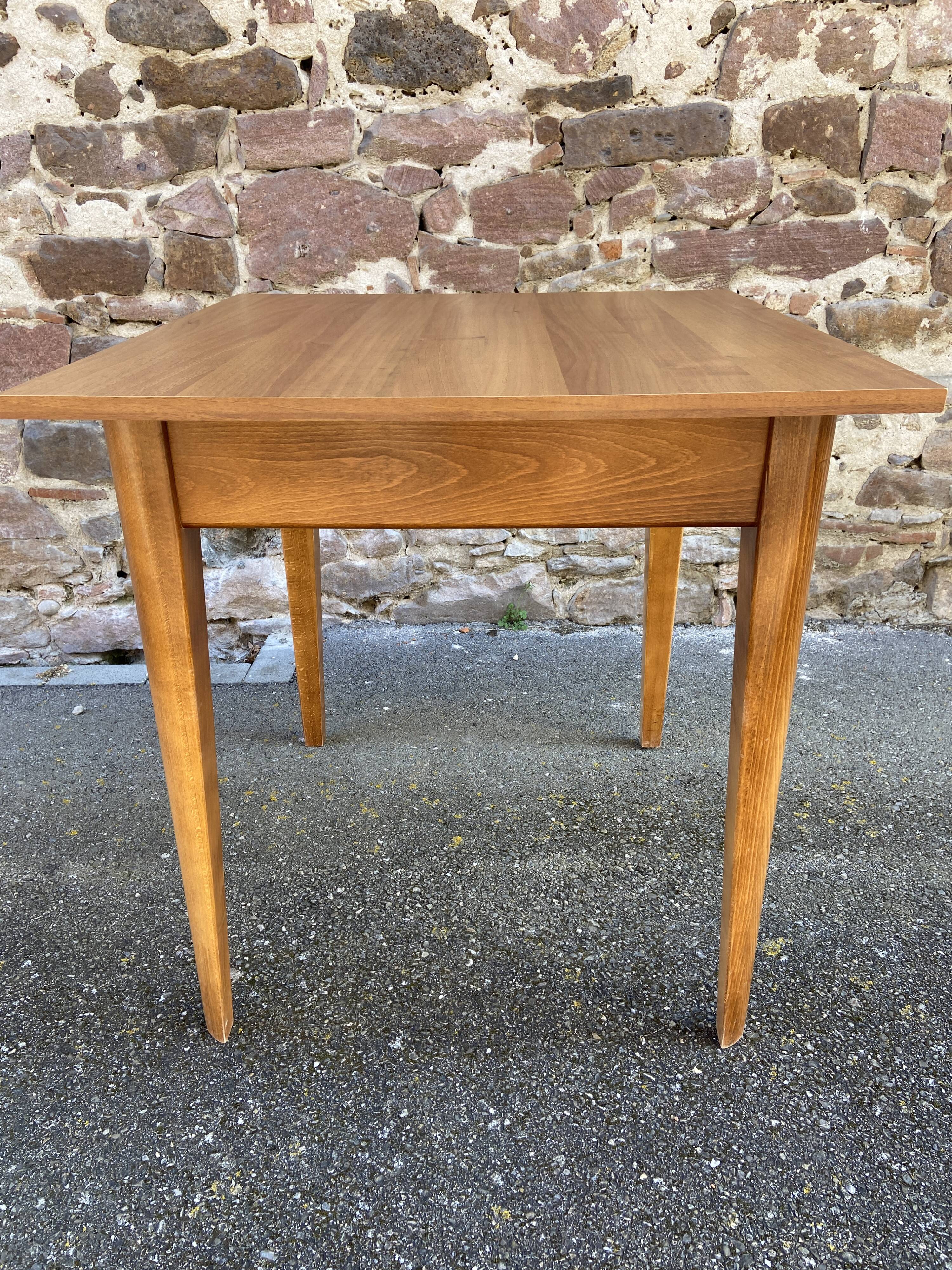Table de café bistrot Brasserie vintage 1980