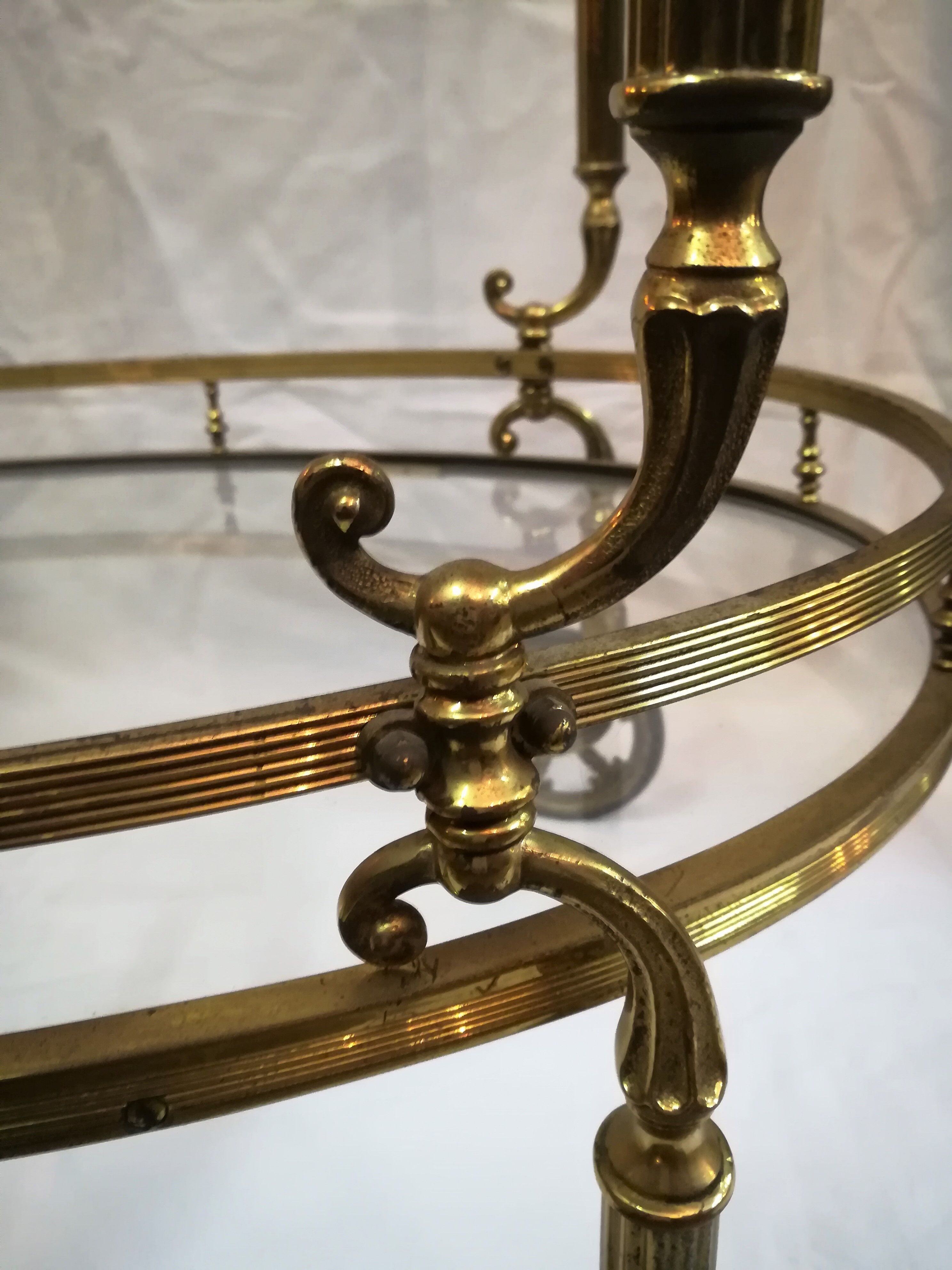 Brass rolling dessert