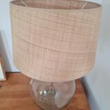 Vintage demijohn lamp